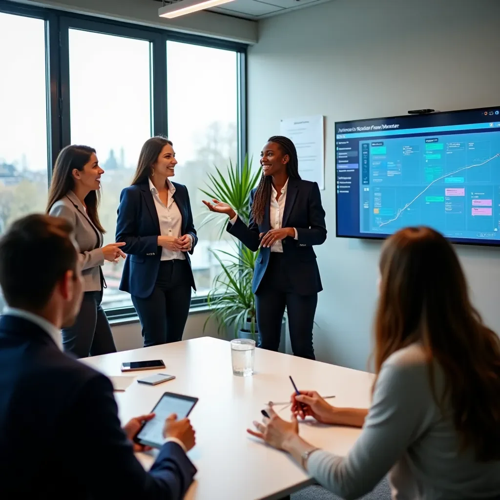 Creative spiral flow